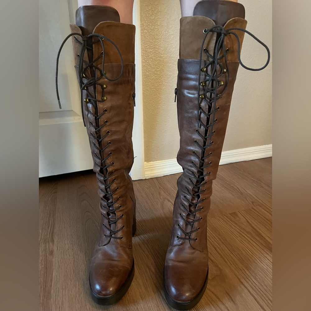 Steve Madden Nitefall Lace Up Boots